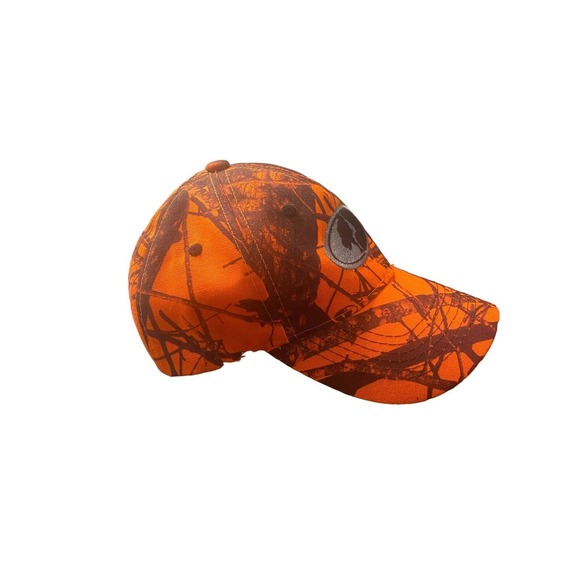 Mossy Oak Men's Safety Orange Hunting Hat Cap Adjustable Casual by Outdoor Cap - Picture 2 of 8